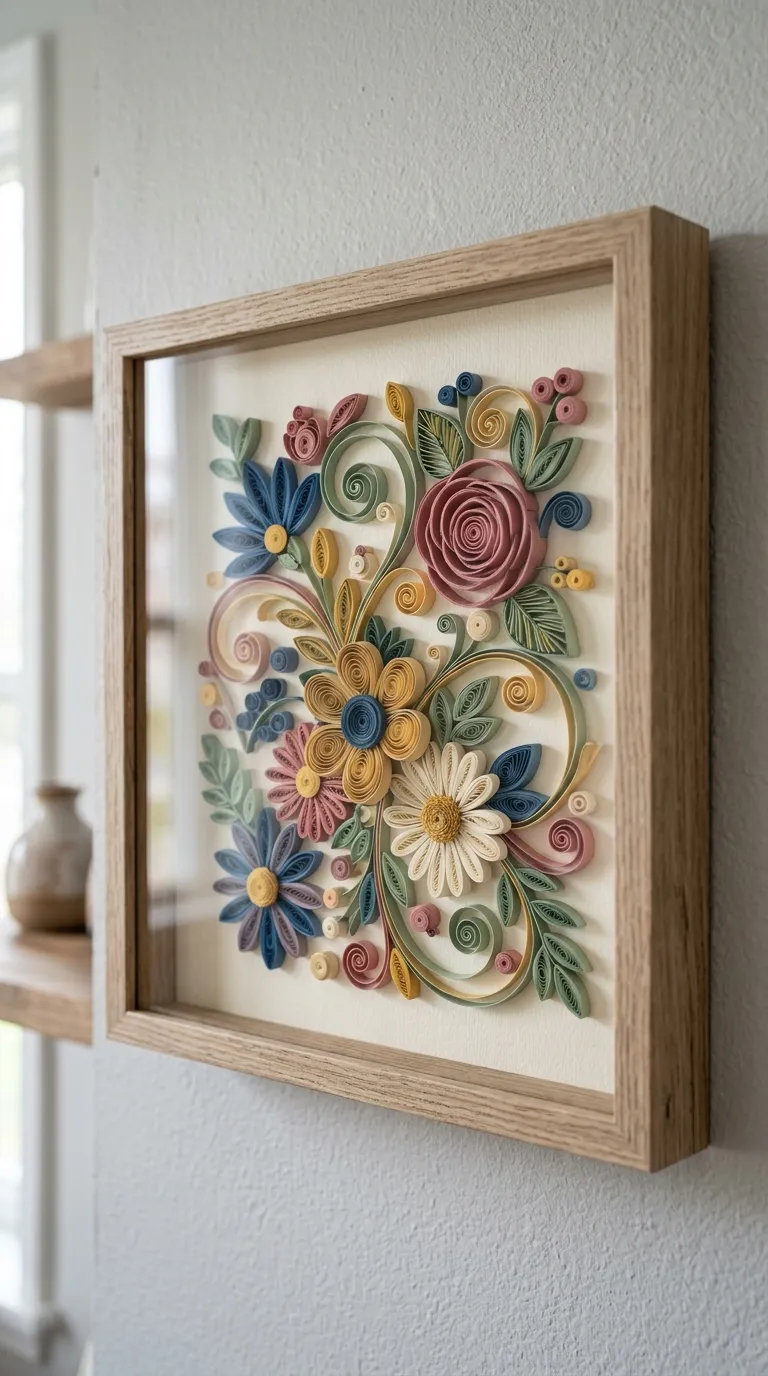 Paper Quilling Wall Art