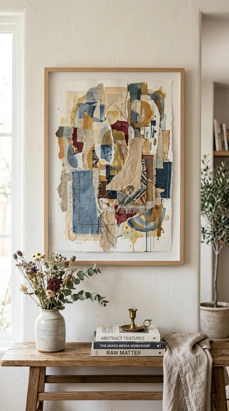 Mixed Media Collage Art