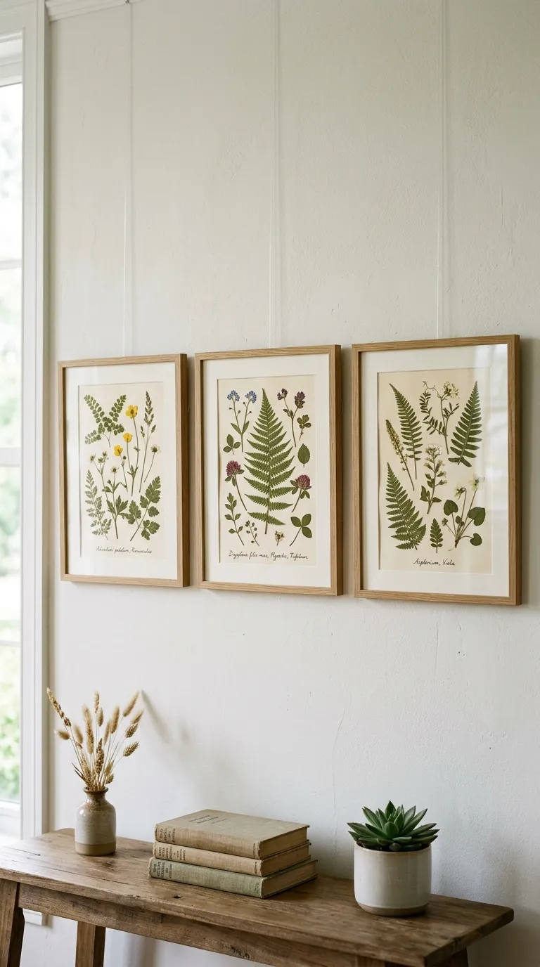 Pressed Botanical Frame, Art