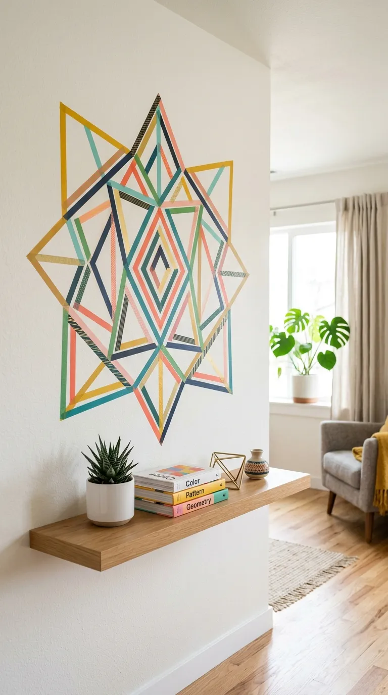 Washi Tape Geometric Pattern