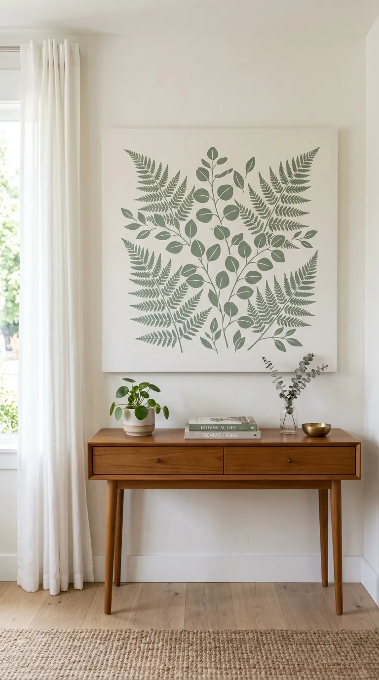 Stenciled Wall Art