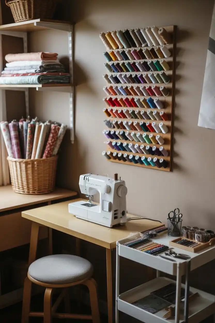 Dedicated Craft and Sewing Station
