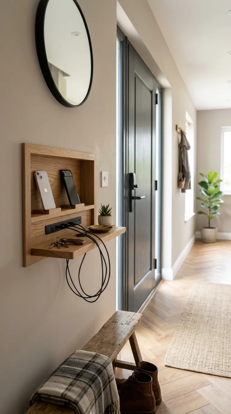 Wall-Mounted Charging Station