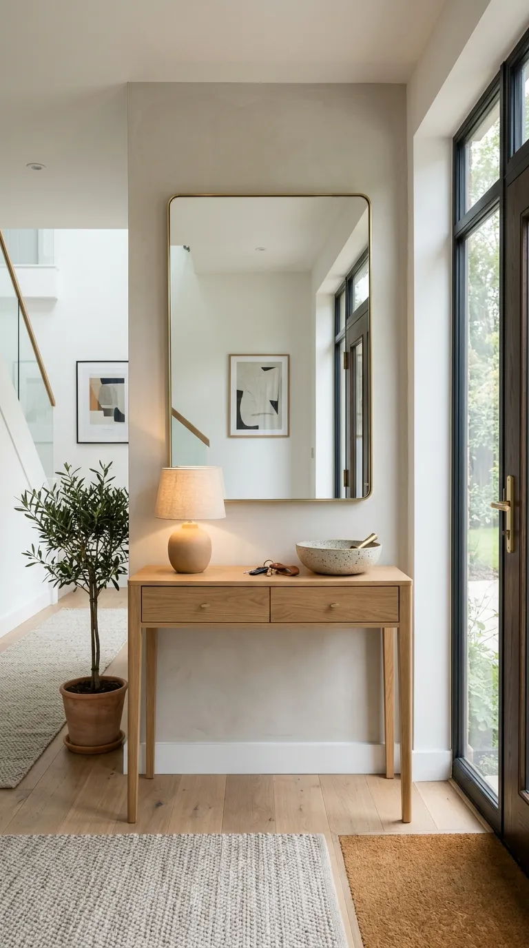 Console Table With Drawers
