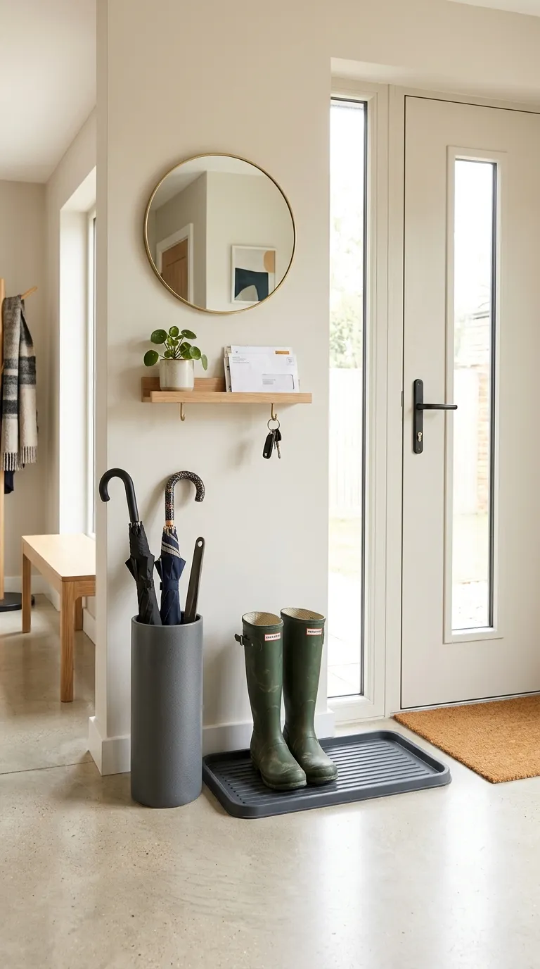 Umbrella Stand and Boot Tray