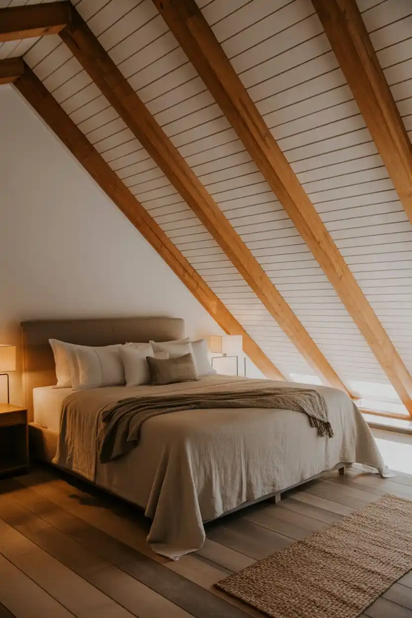 Exposed Wood Beams