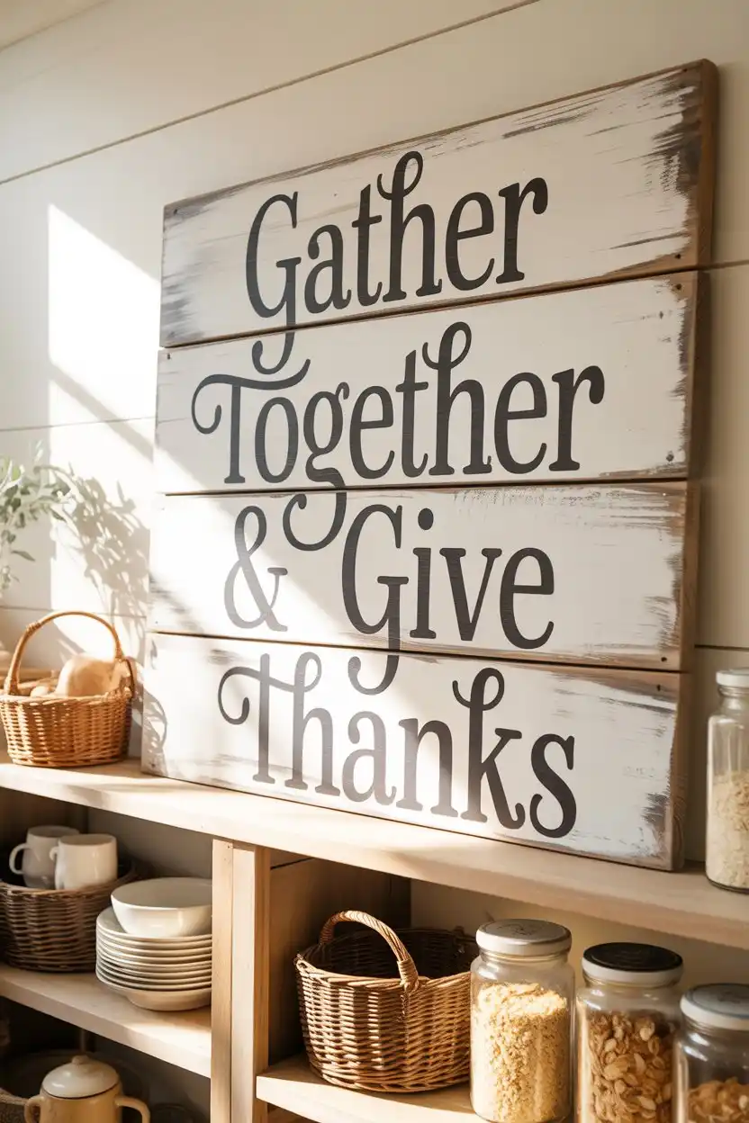 Farmhouse-Style Wood Signs