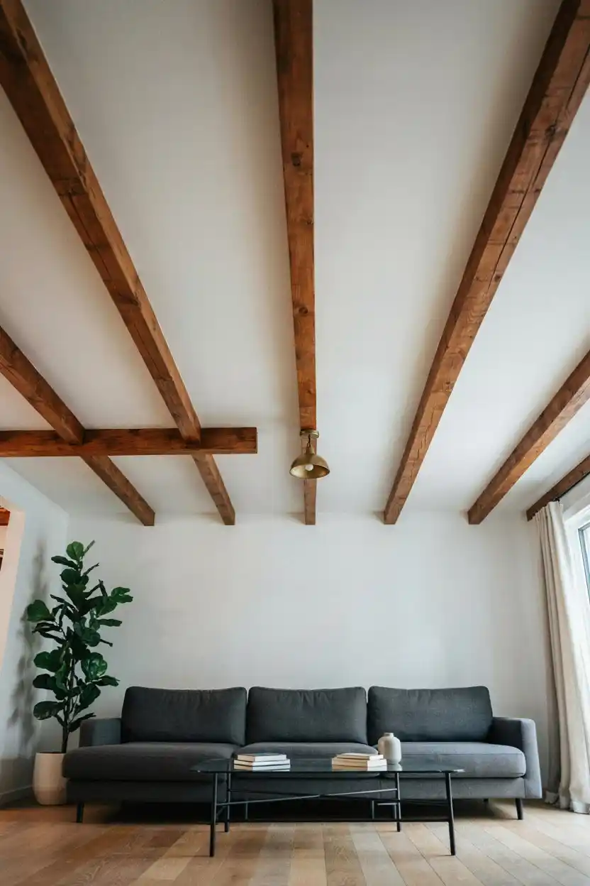 Faux Wood Beams for a Budget-Friendly Upgrade