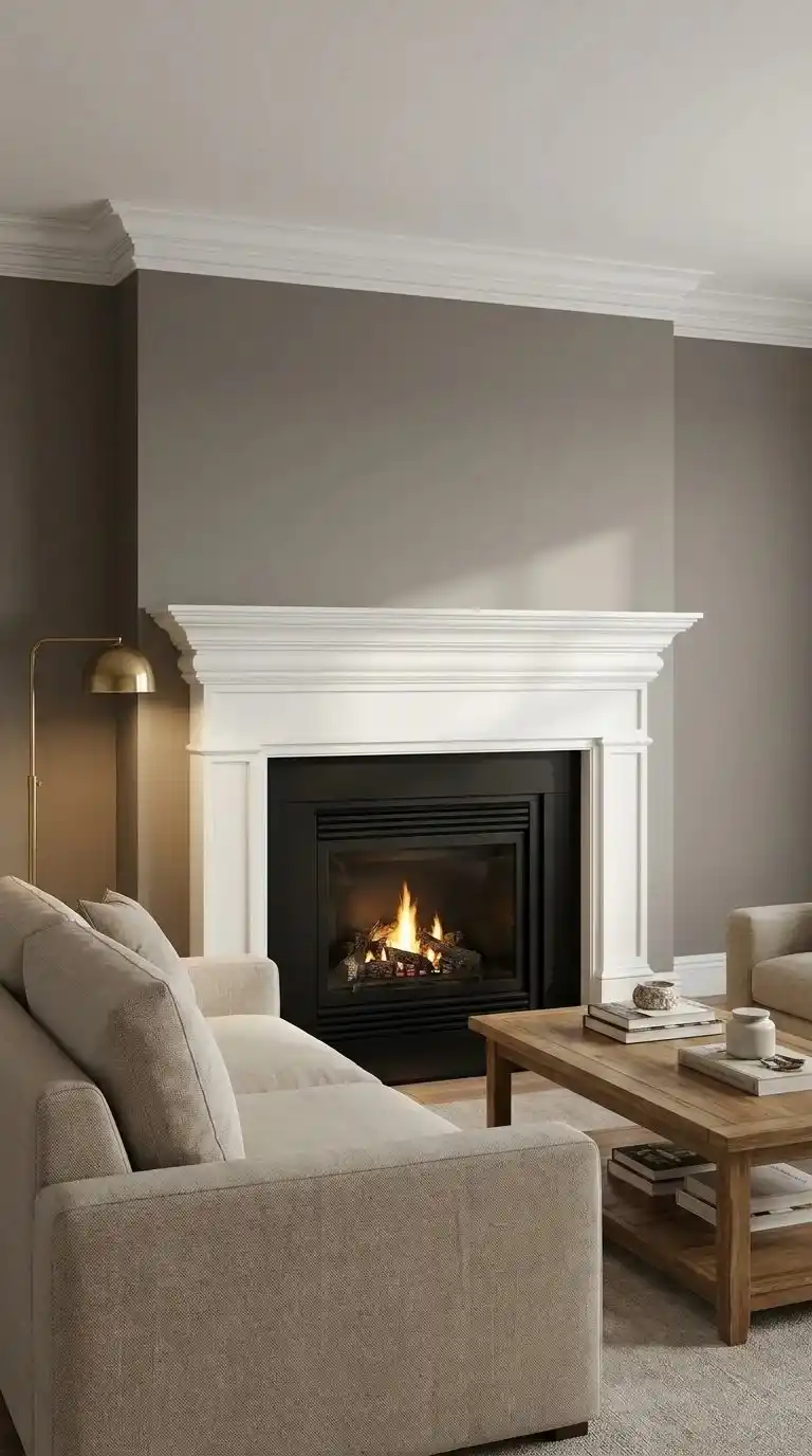 Fireplace Surround Molding Upgrade