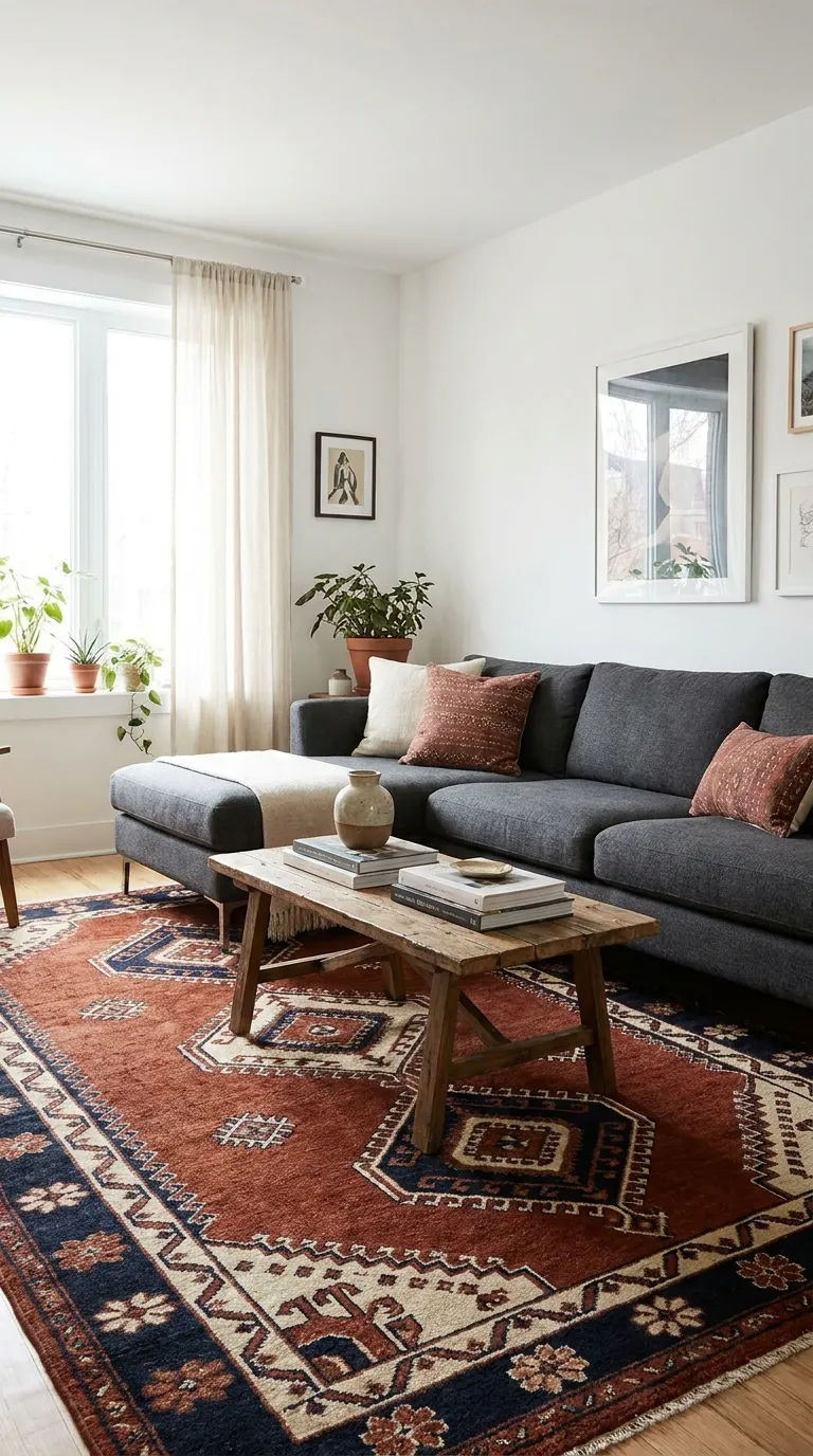 Bold Patterned Area Rug