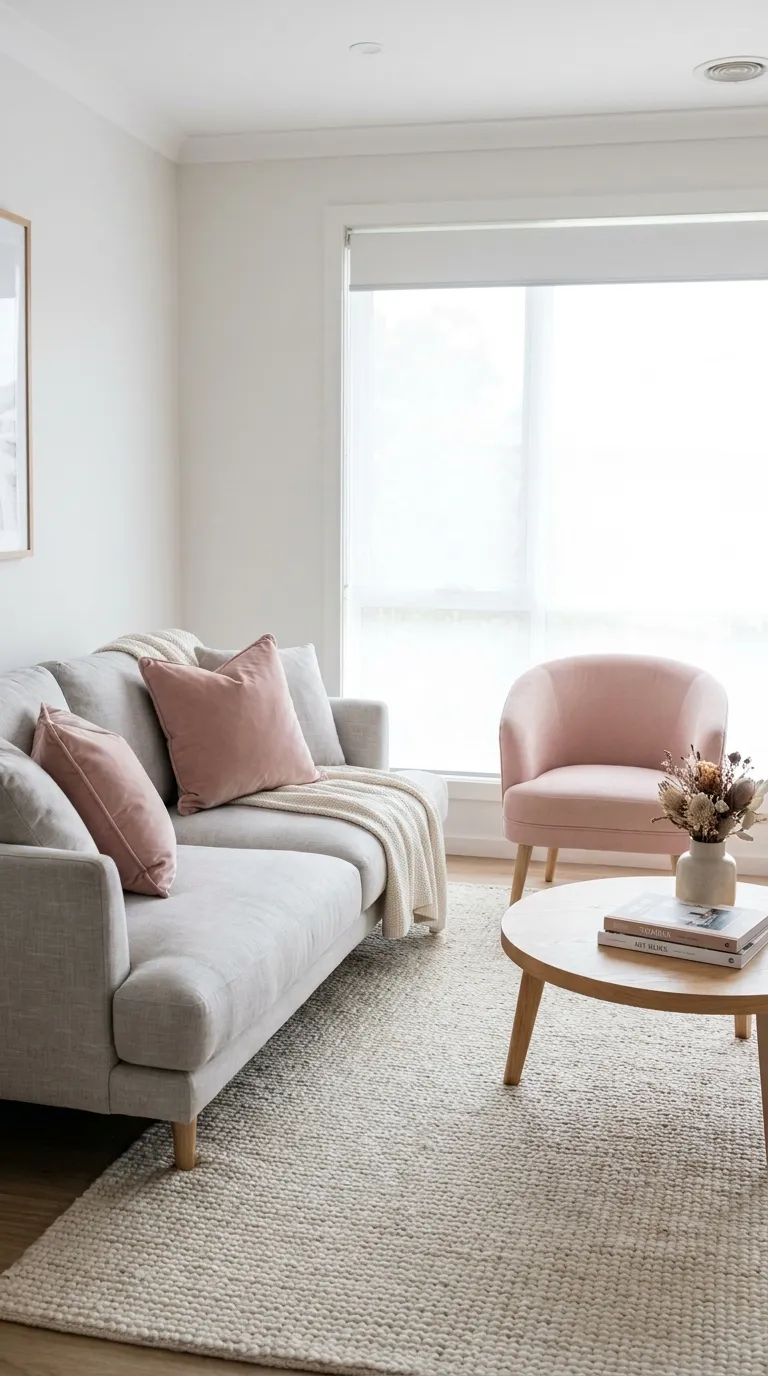 Blush Pink Accents for Softness
