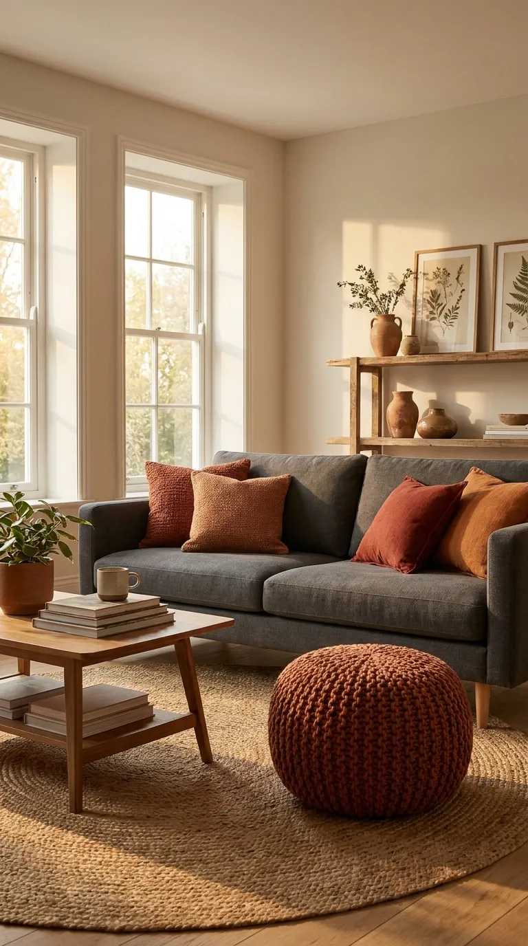 Rust and Terracotta Accent Pairing