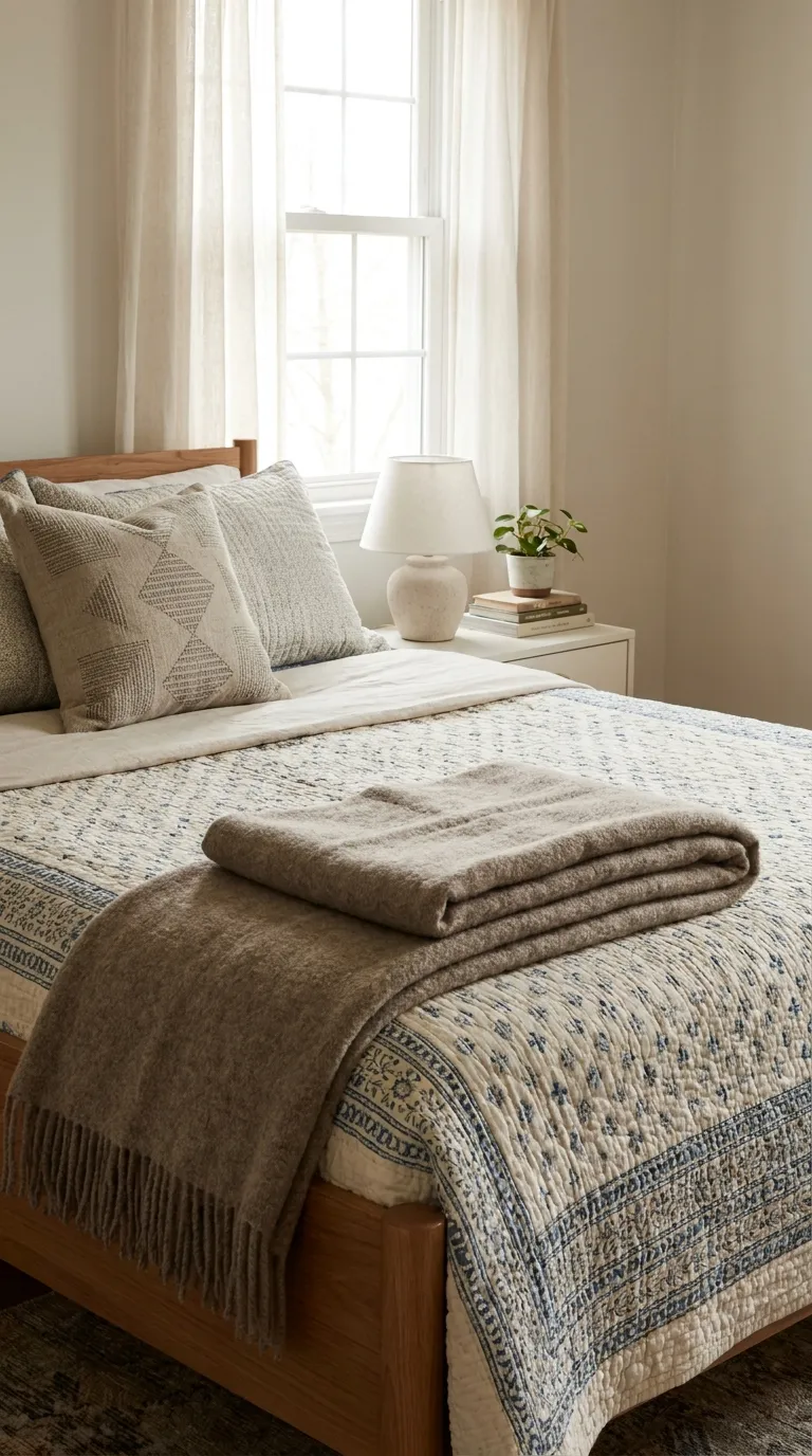 Extra Cozy Textiles and Throw Blanket