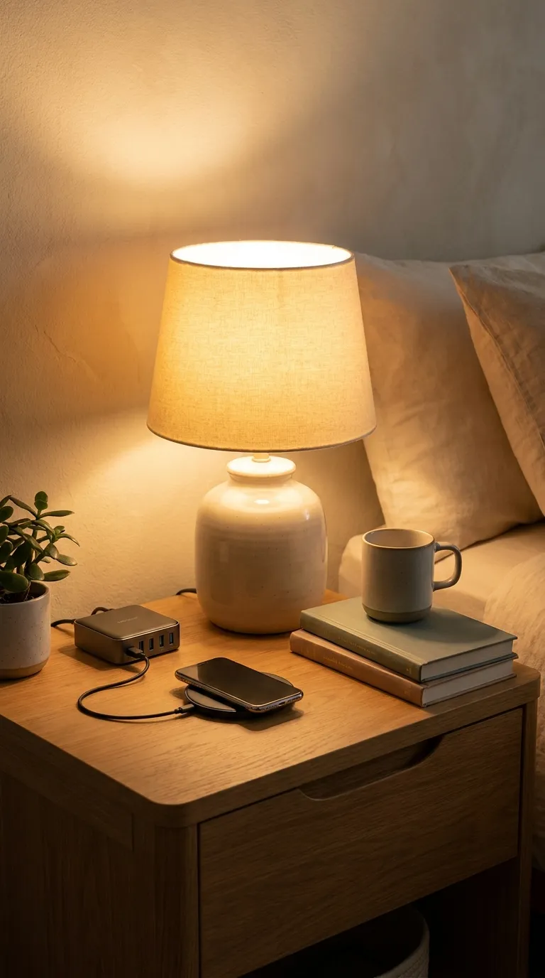 Accessible Bedside Charging Station