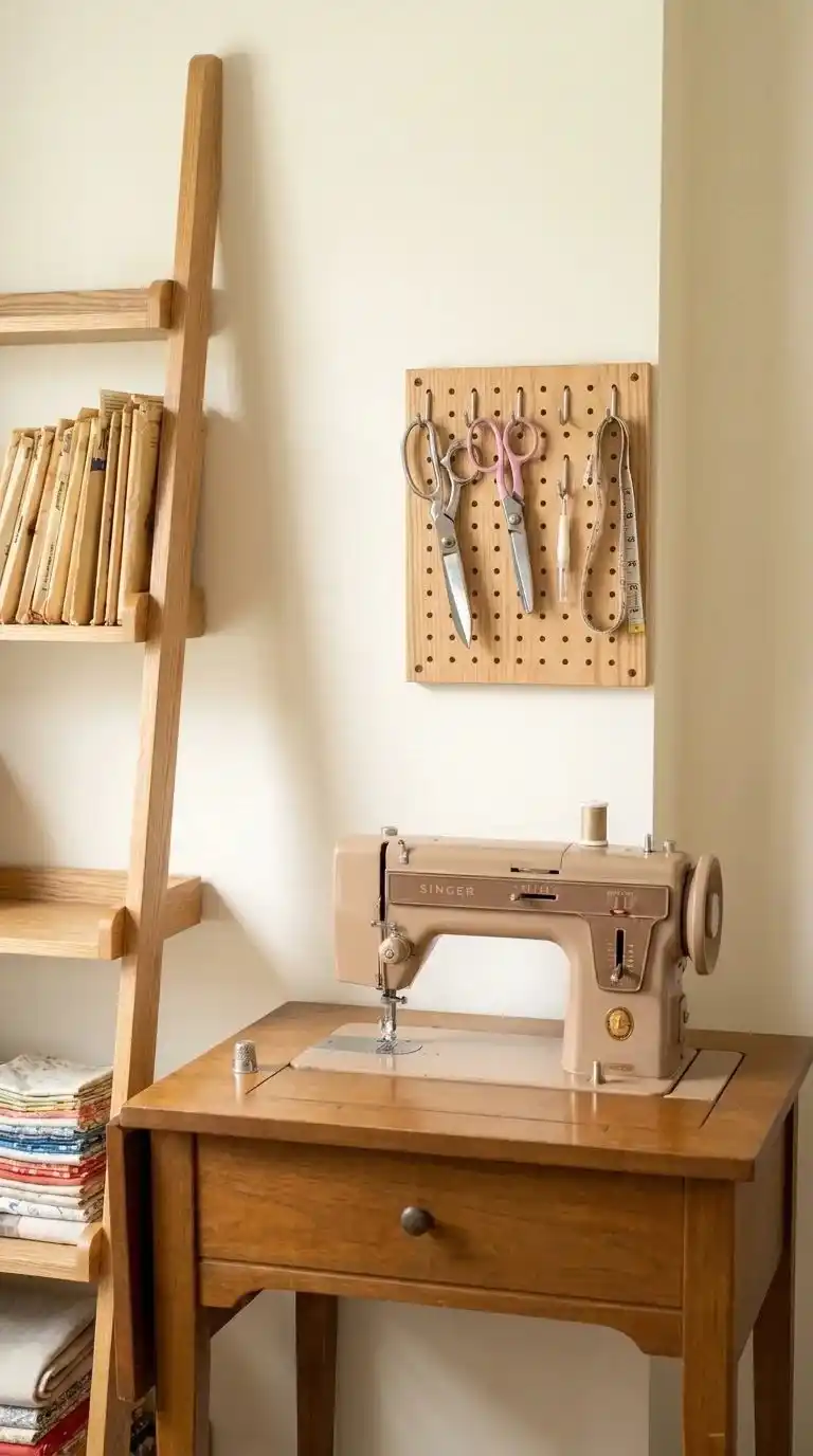 Hanging Pegboard for Scissors and Tools