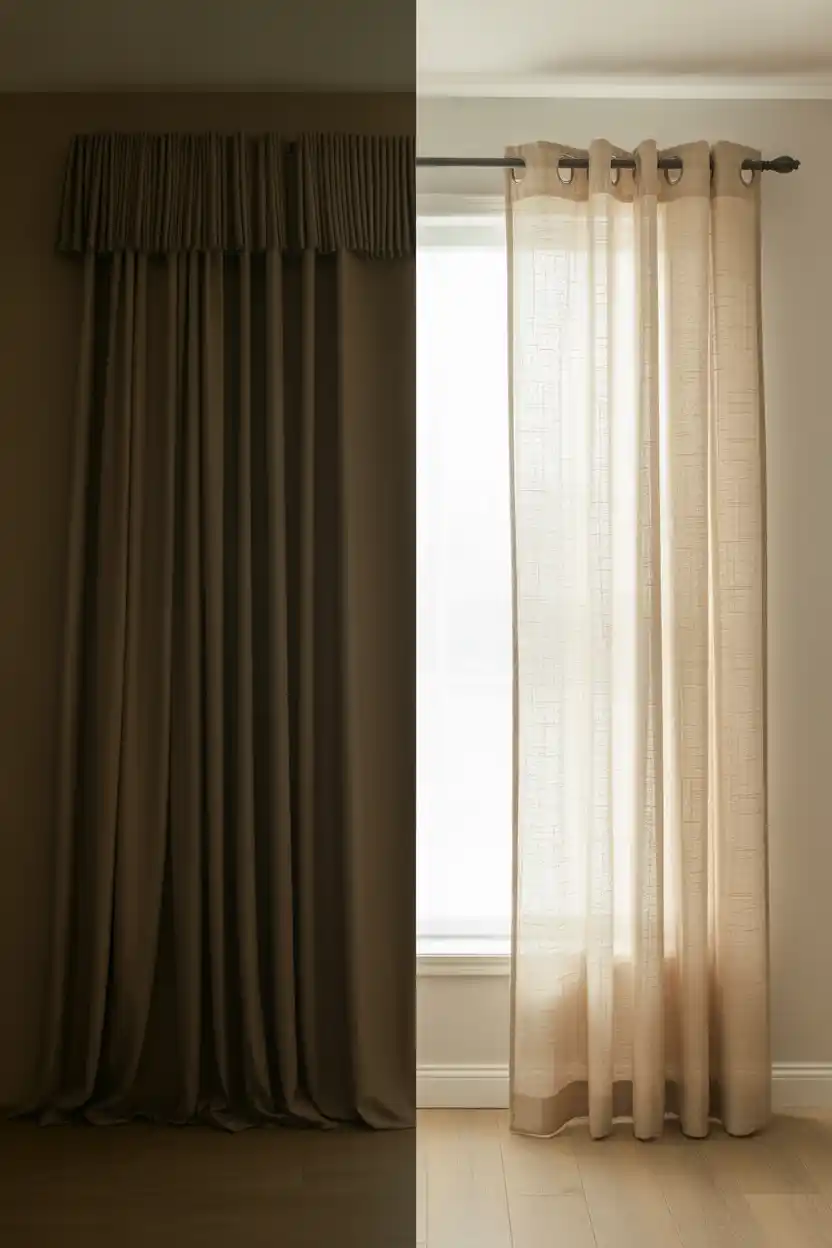 Heavy Drapery with Valances