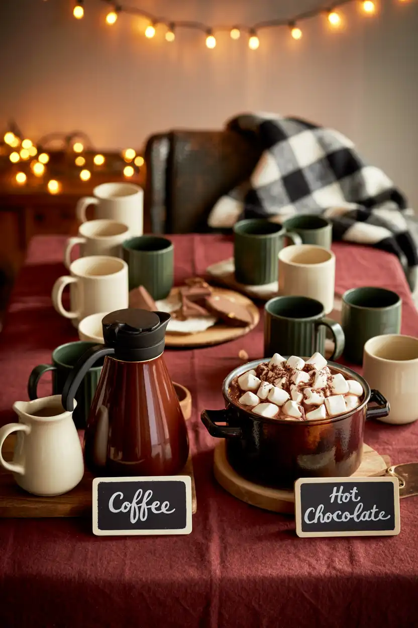 Hot Chocolate and Coffee Duo Bar