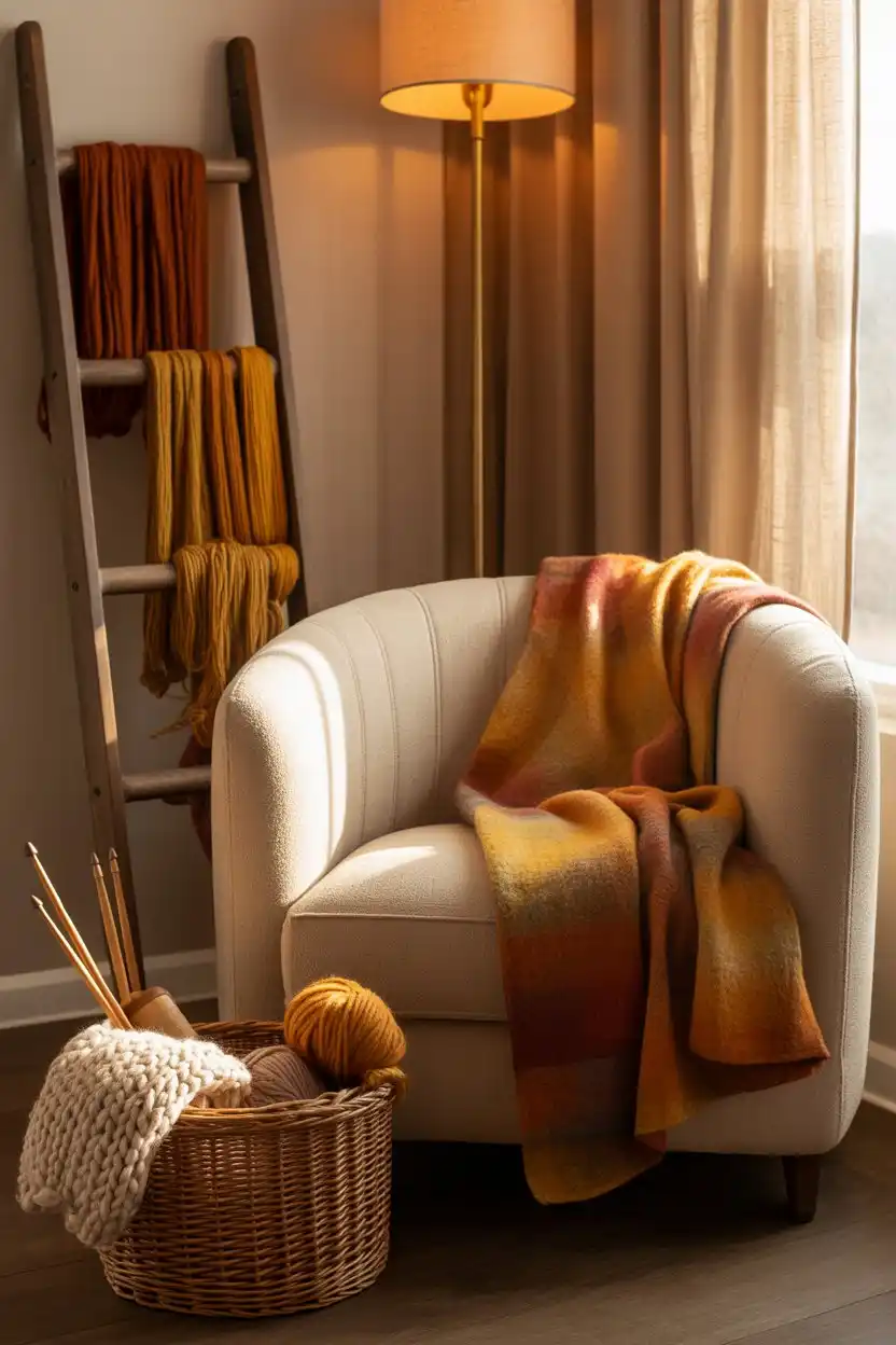Knitting and Fiber Arts Nook