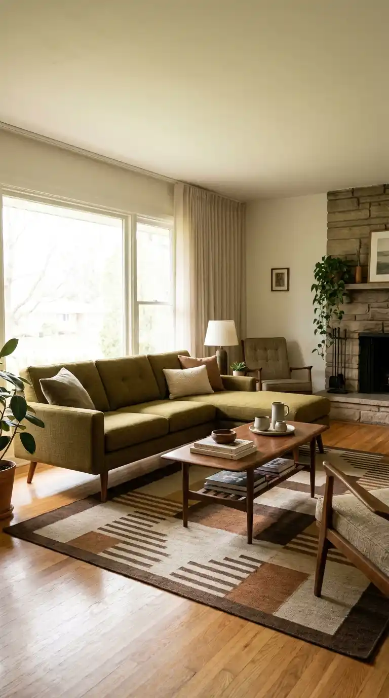 Low-Profile Sectional or Sofa