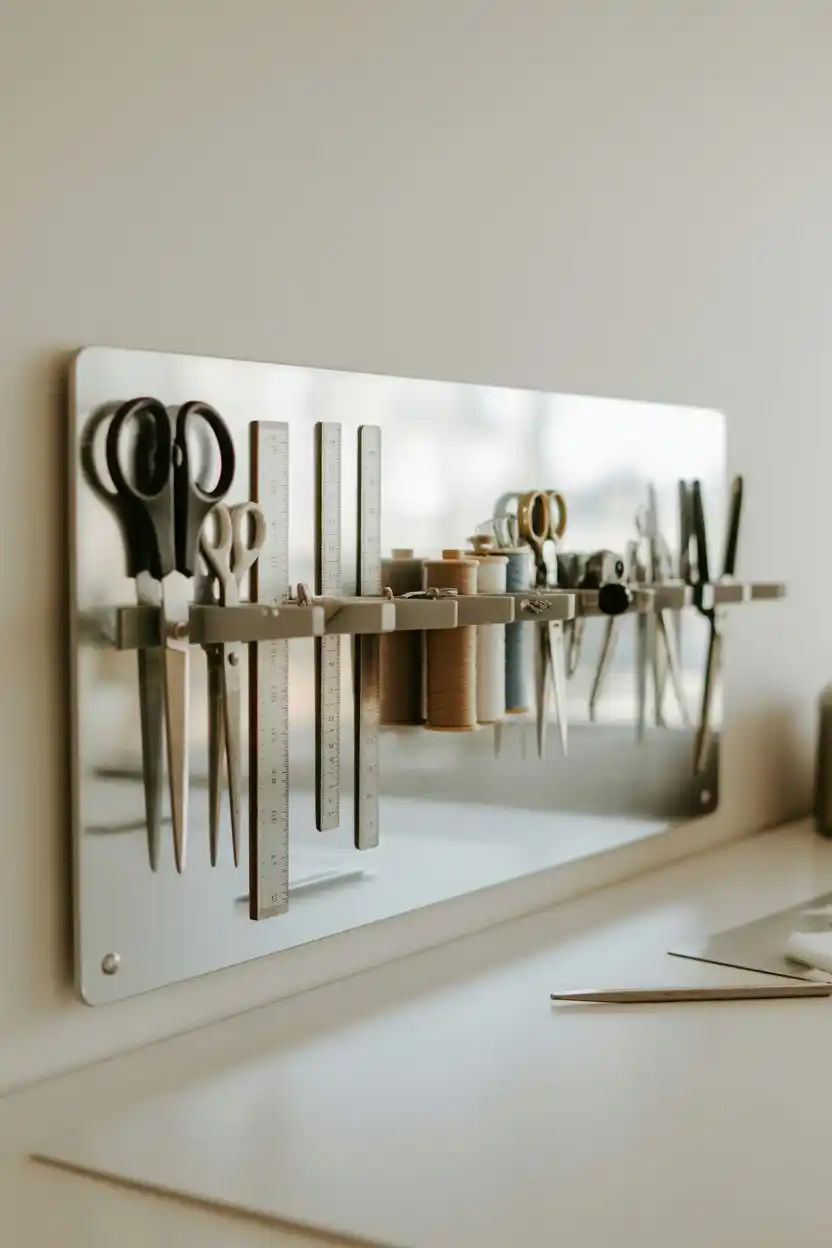 Magnetic Board for Metal Tools and Scissors