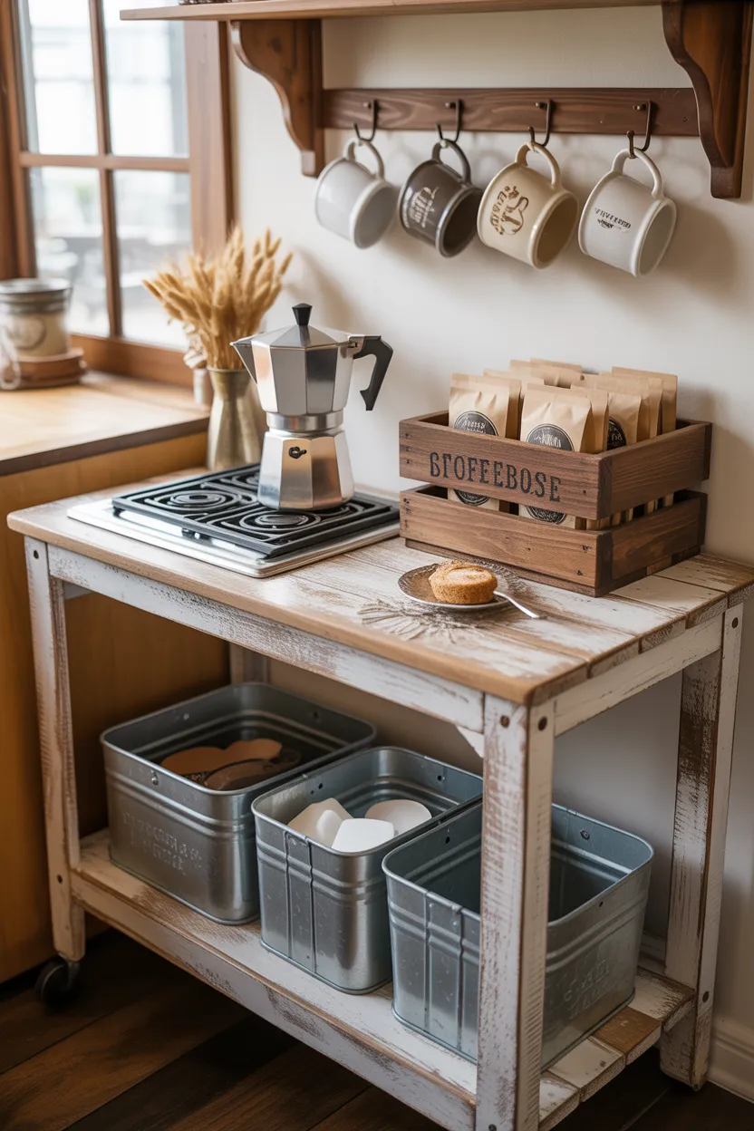 Mobile Coffee Bar Ideas
