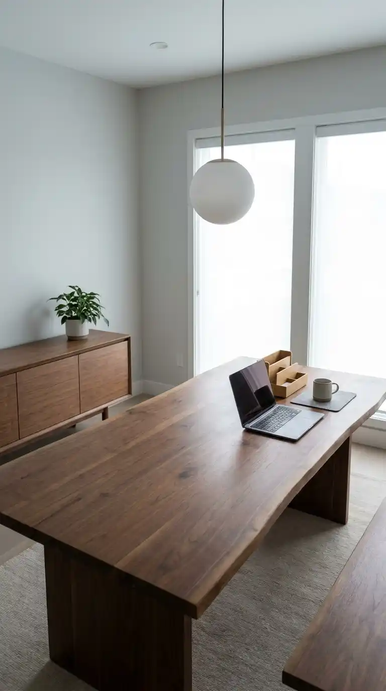 Multi-Functional Dining and Workspace Combo