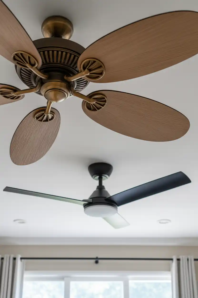 Ornate Oversized Ceiling Fans