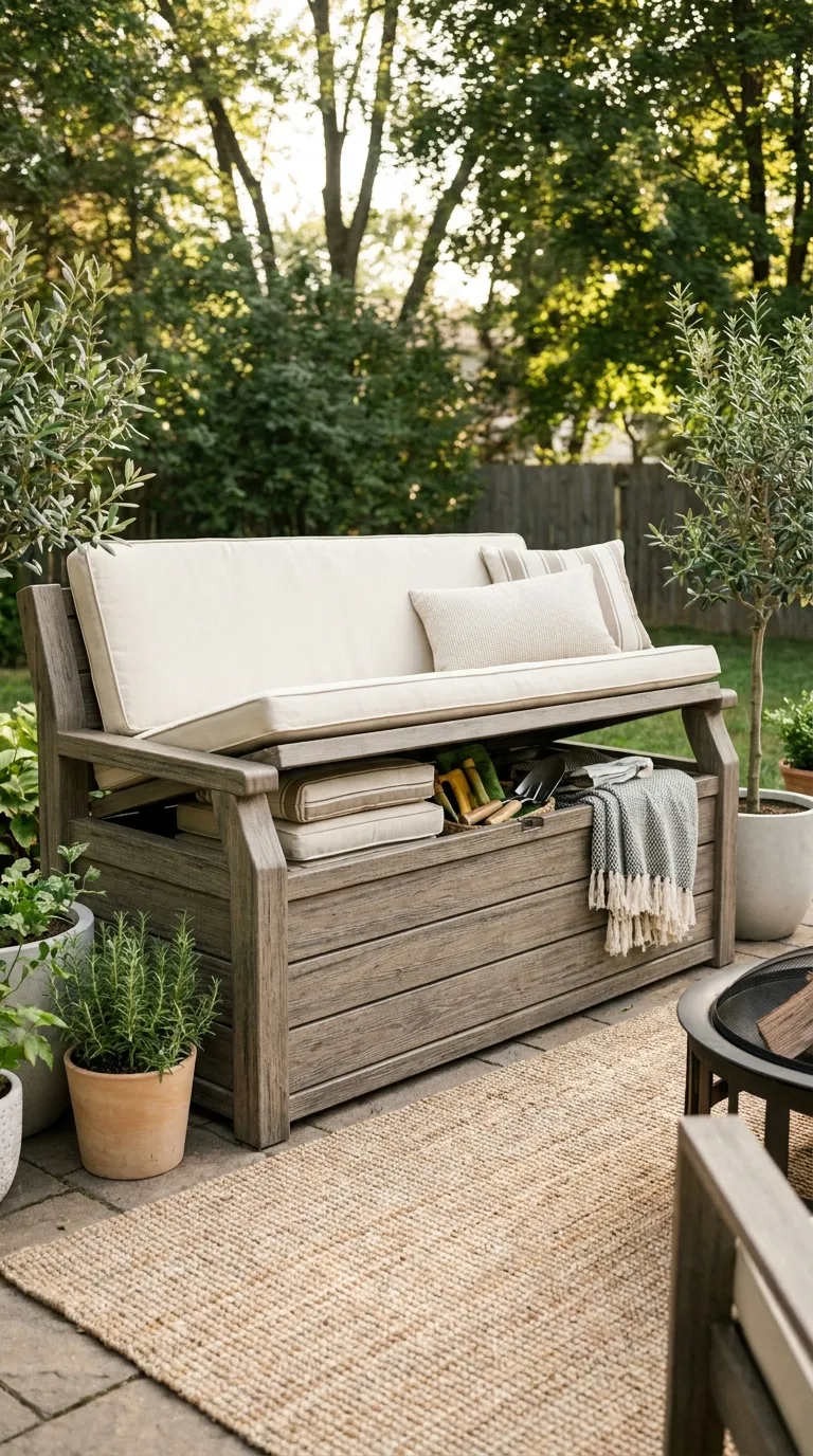Multi-Purpose Storage Bench