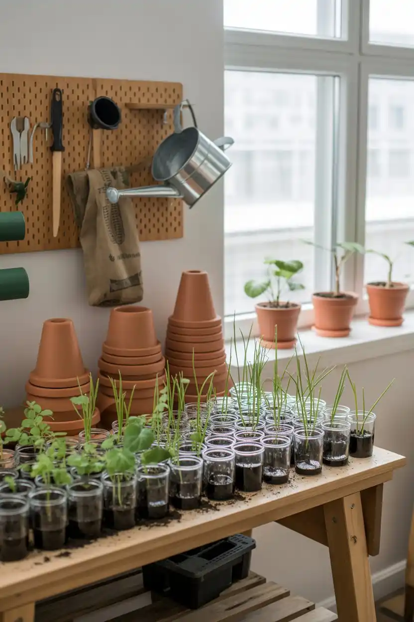 Plant Propagation and Gardening Station