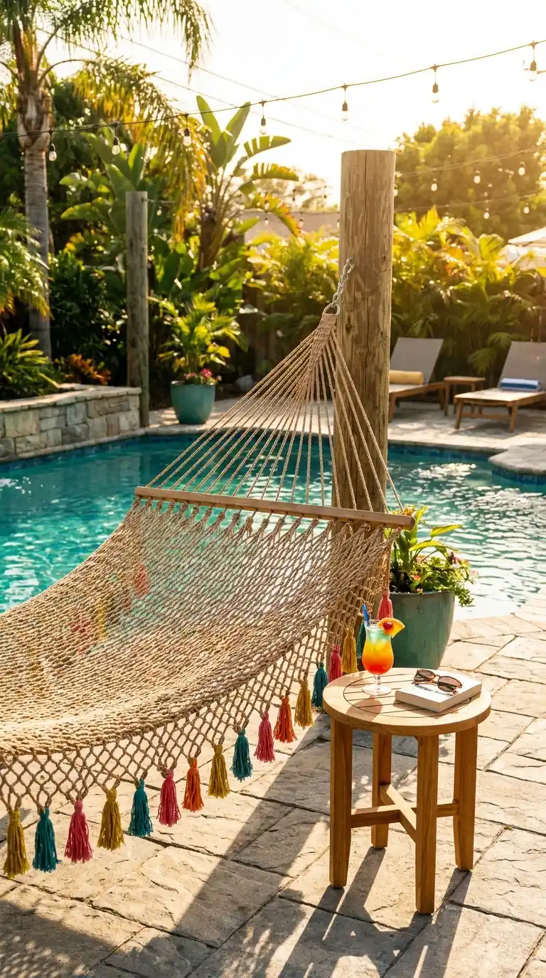 Poolside Hammock or Swing