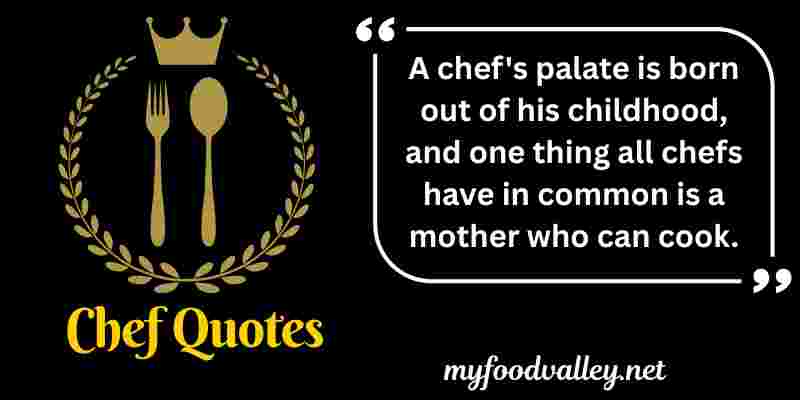 quotes on chef life
