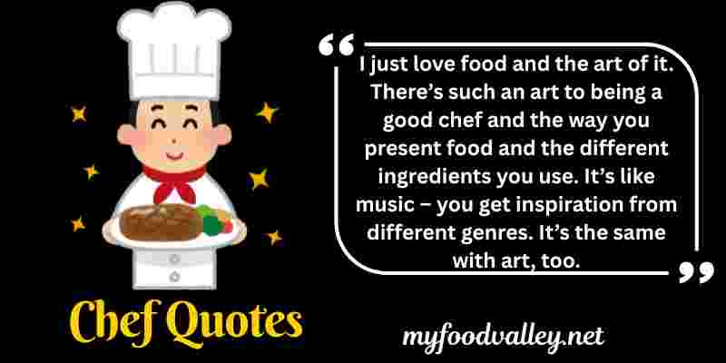 quotes on chef life
