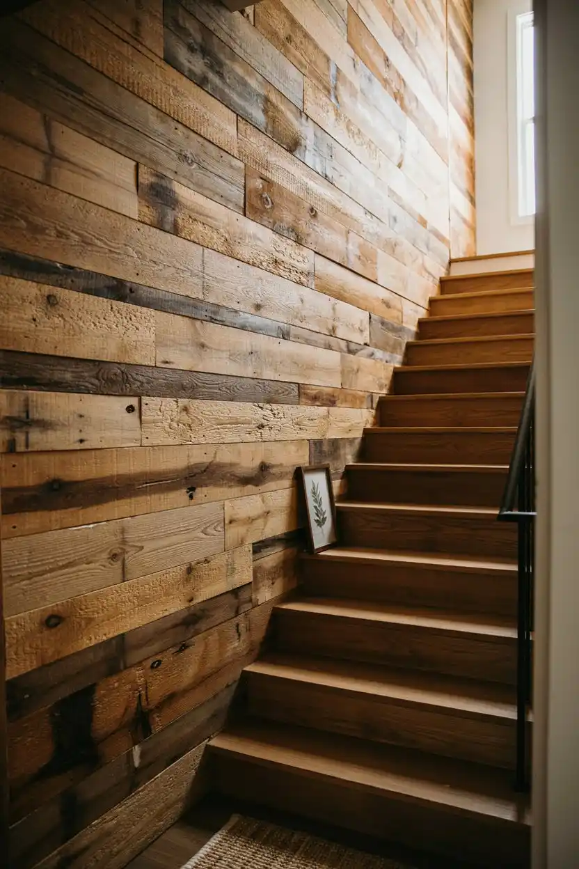 Reclaimed Wood Accent Paneling