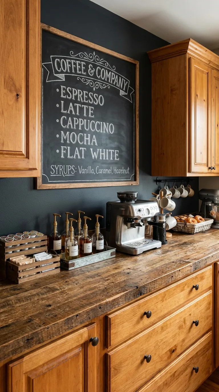 Rustic Coffee Bar Ideas