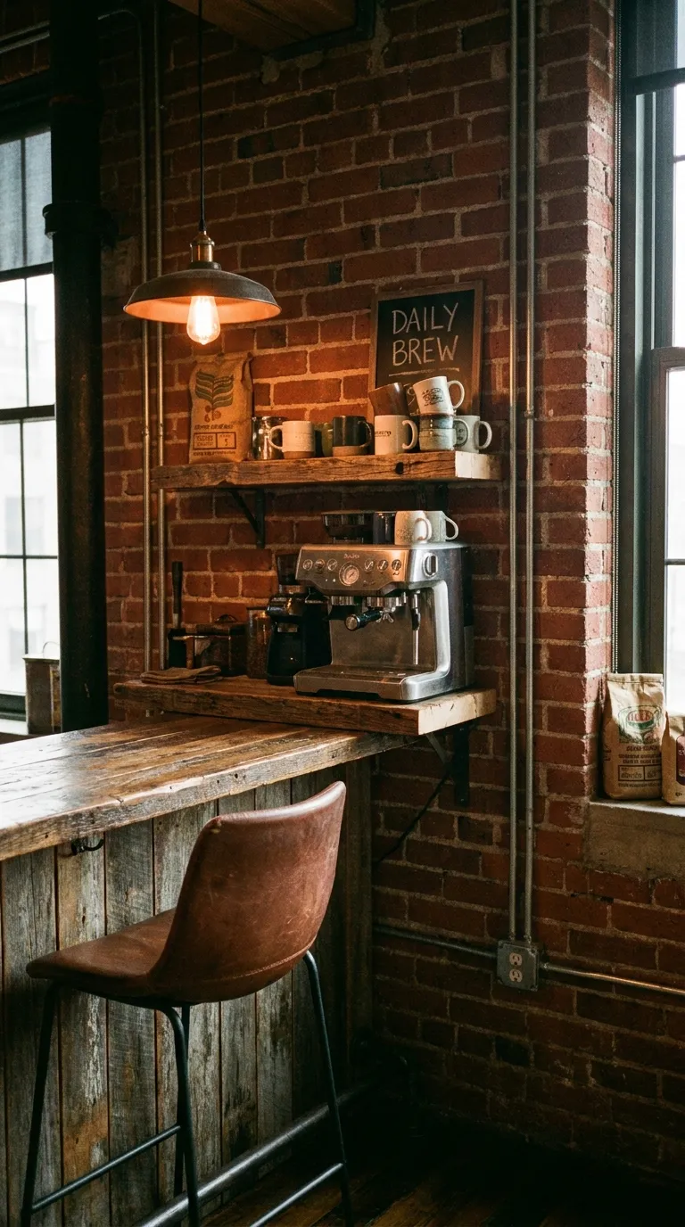 Rustic Coffee Bar Ideas