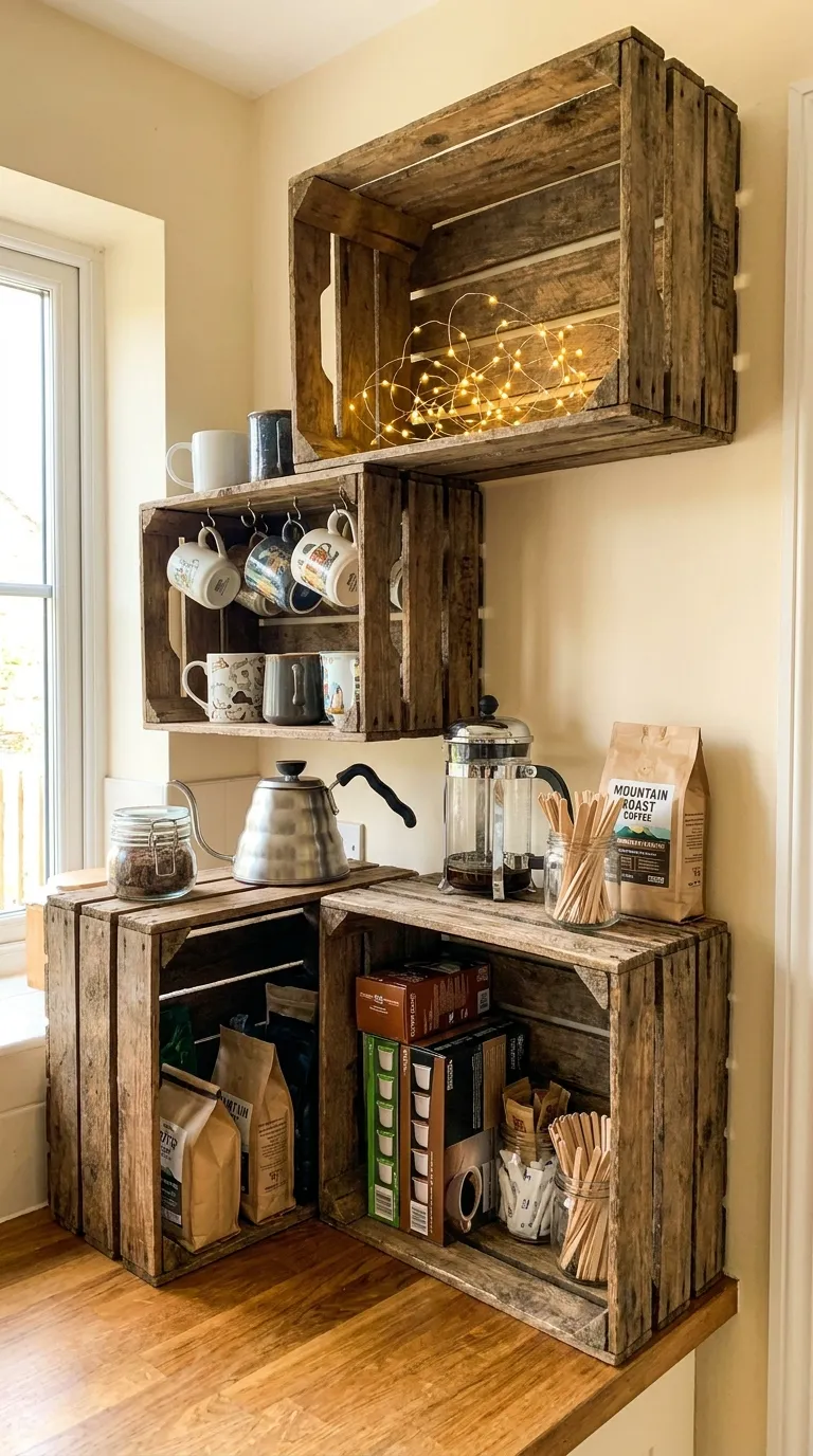 Rustic Coffee Bar Ideas