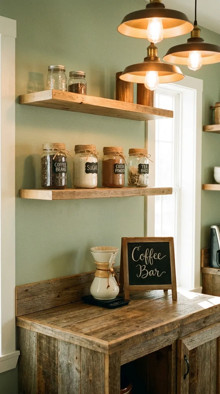 Rustic Coffee Bar Ideas
