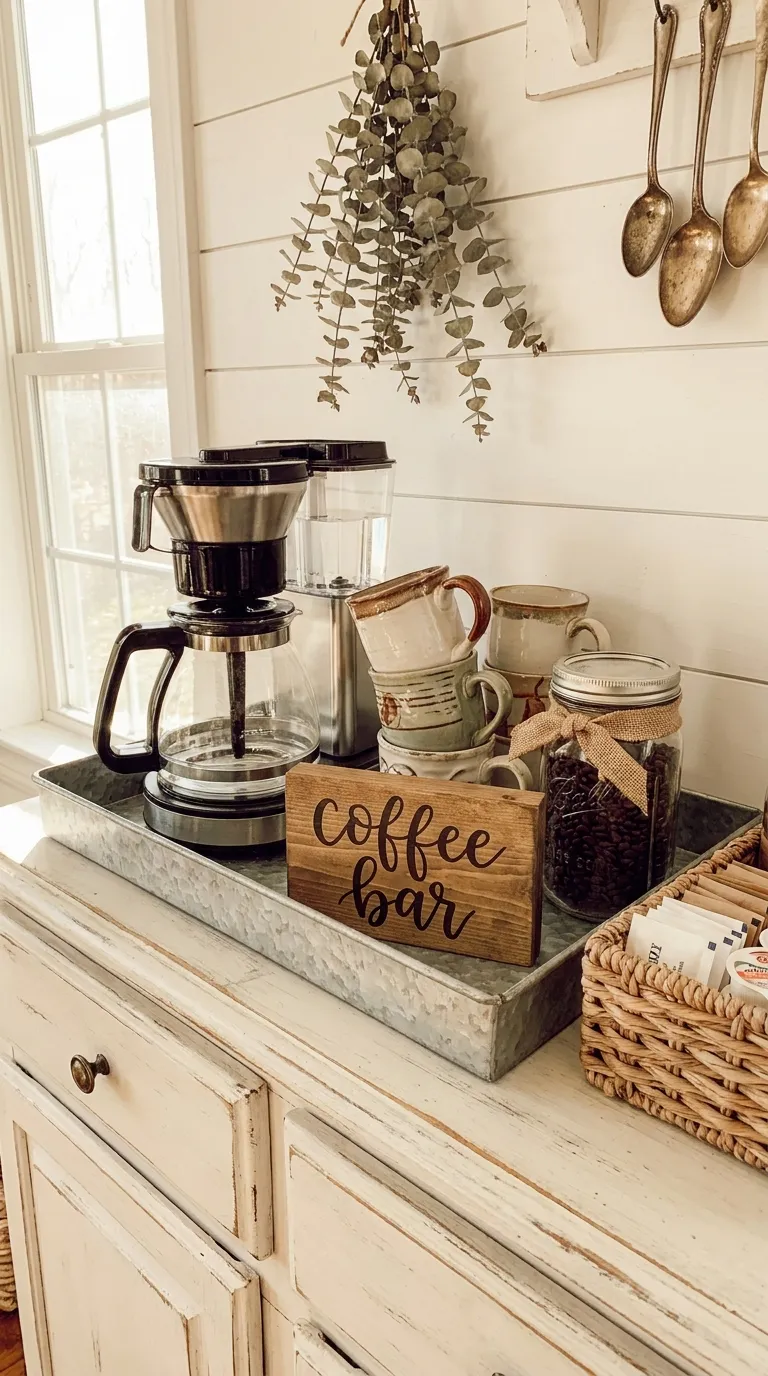 Home Coffee Bar Ideas