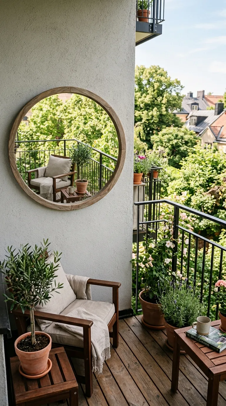 Mirror to Expand Visual Space