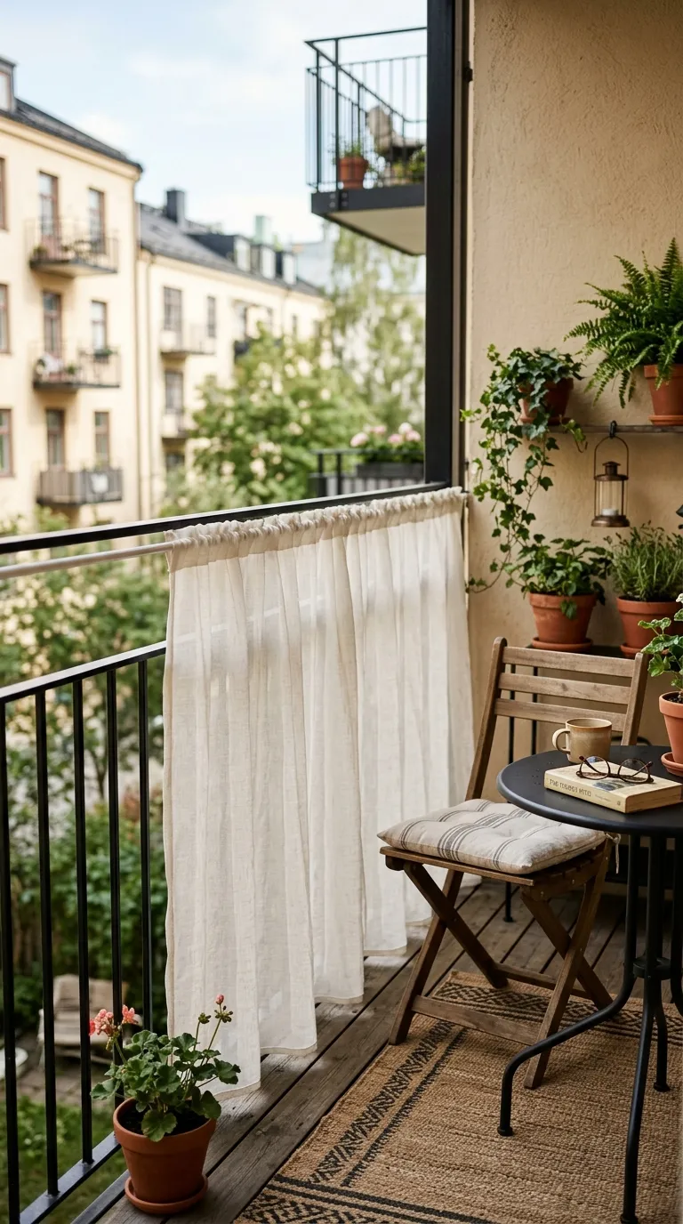Cafe Curtain or Privacy Screen