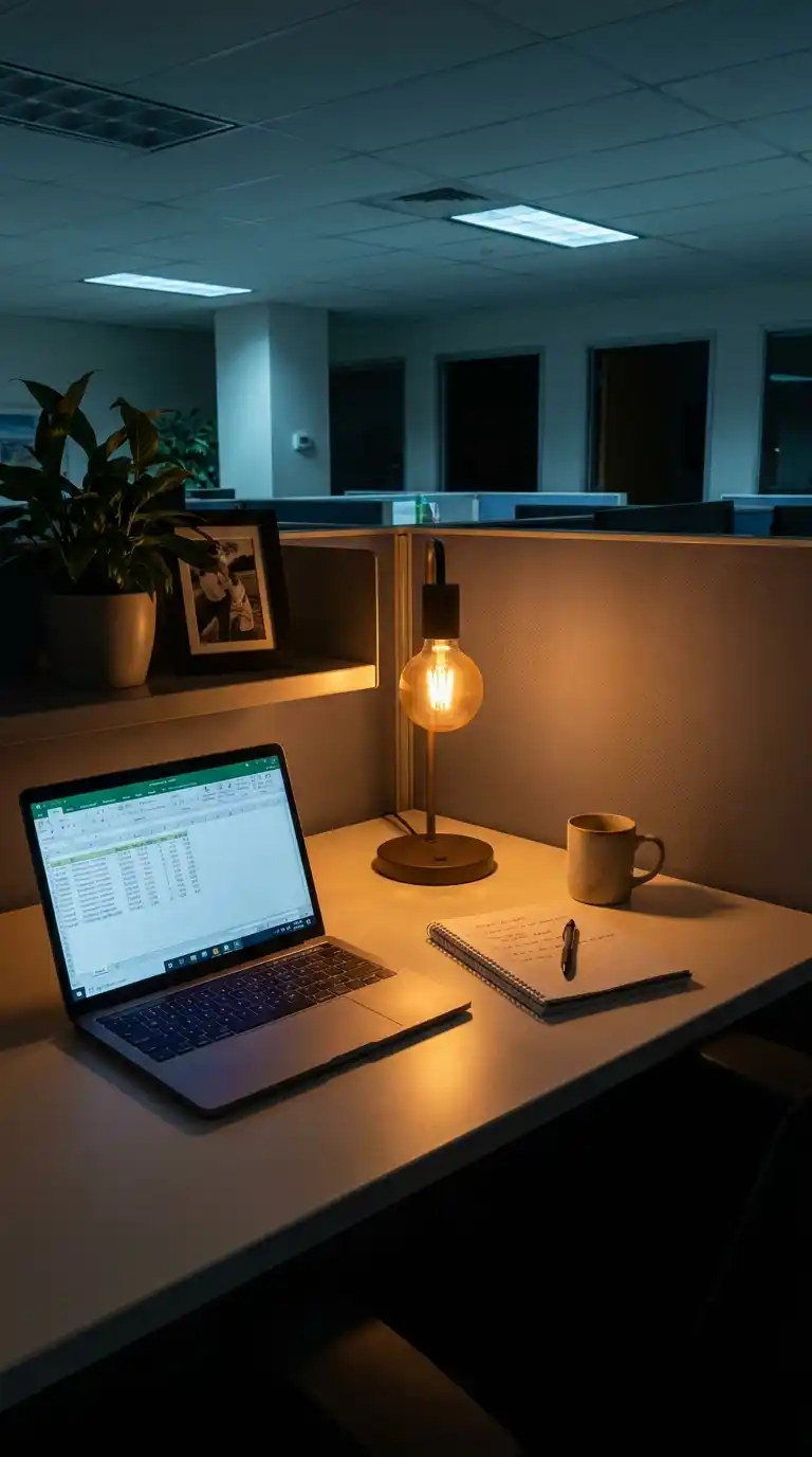 Small Desk Lamp With Warm Light