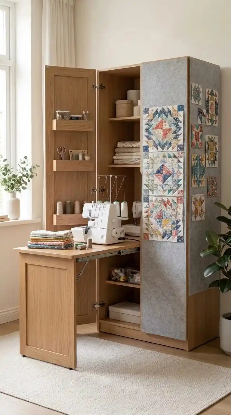Small-Space Inspiration and Design Wall
