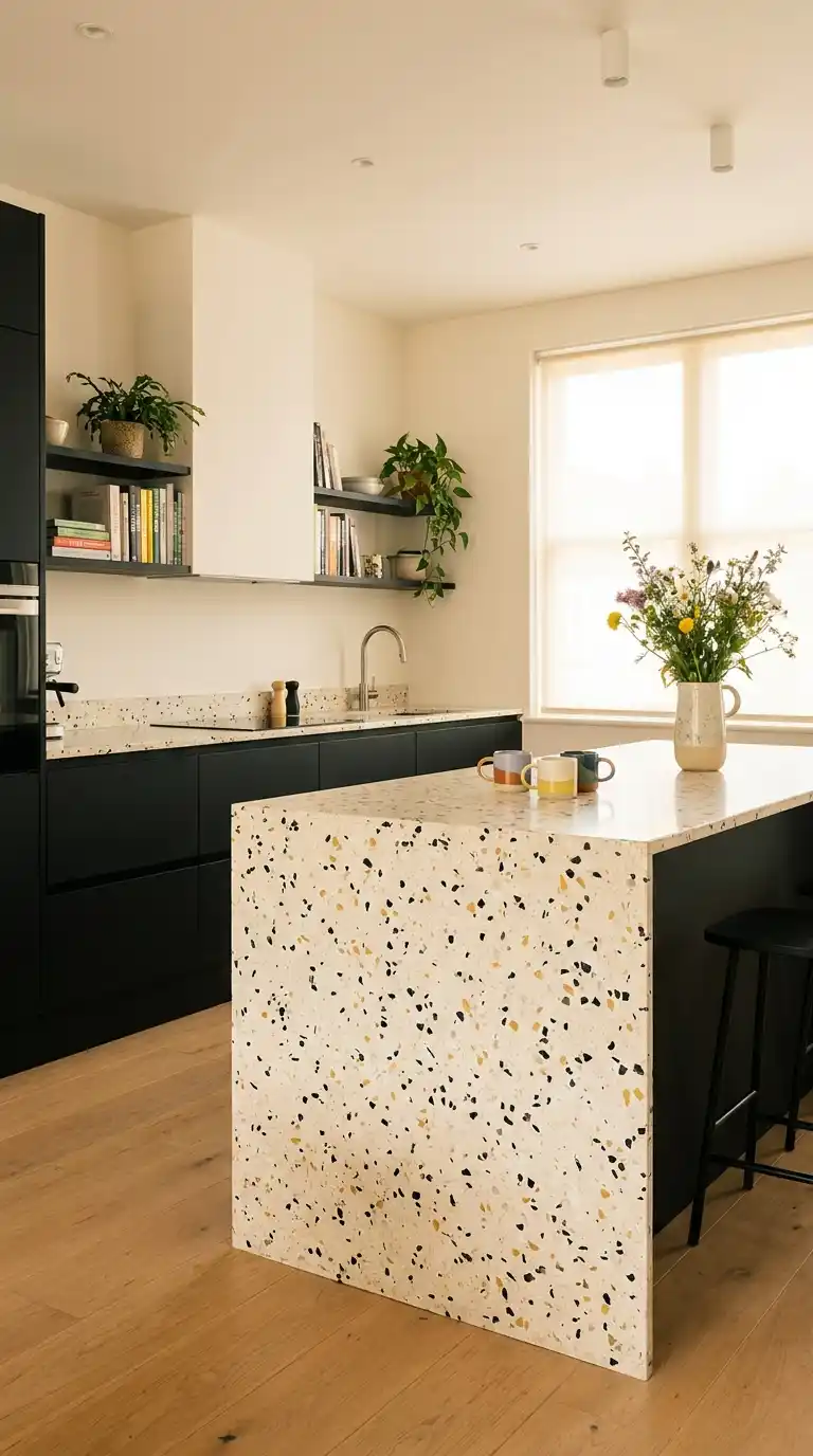 Terrazzo or Textured Countertop