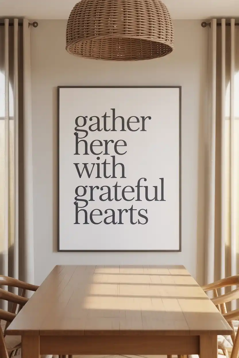 Typography and Quote Wall Art