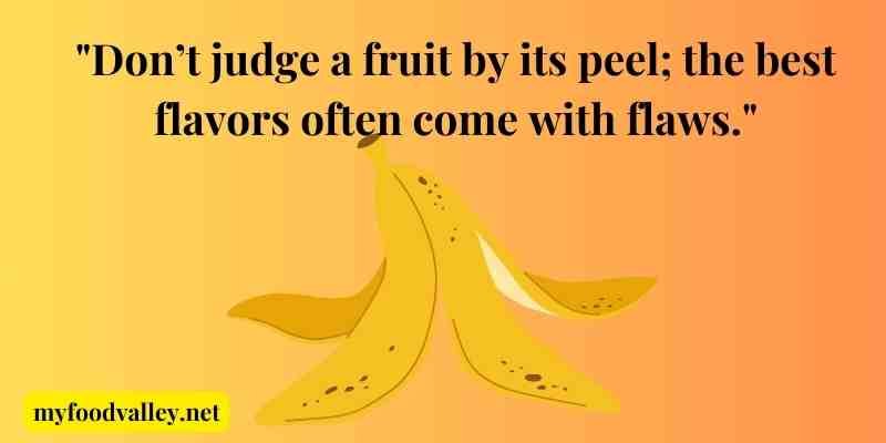 Ugly food quotes