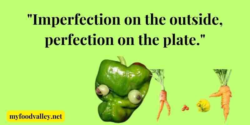 Ugly food  quotes