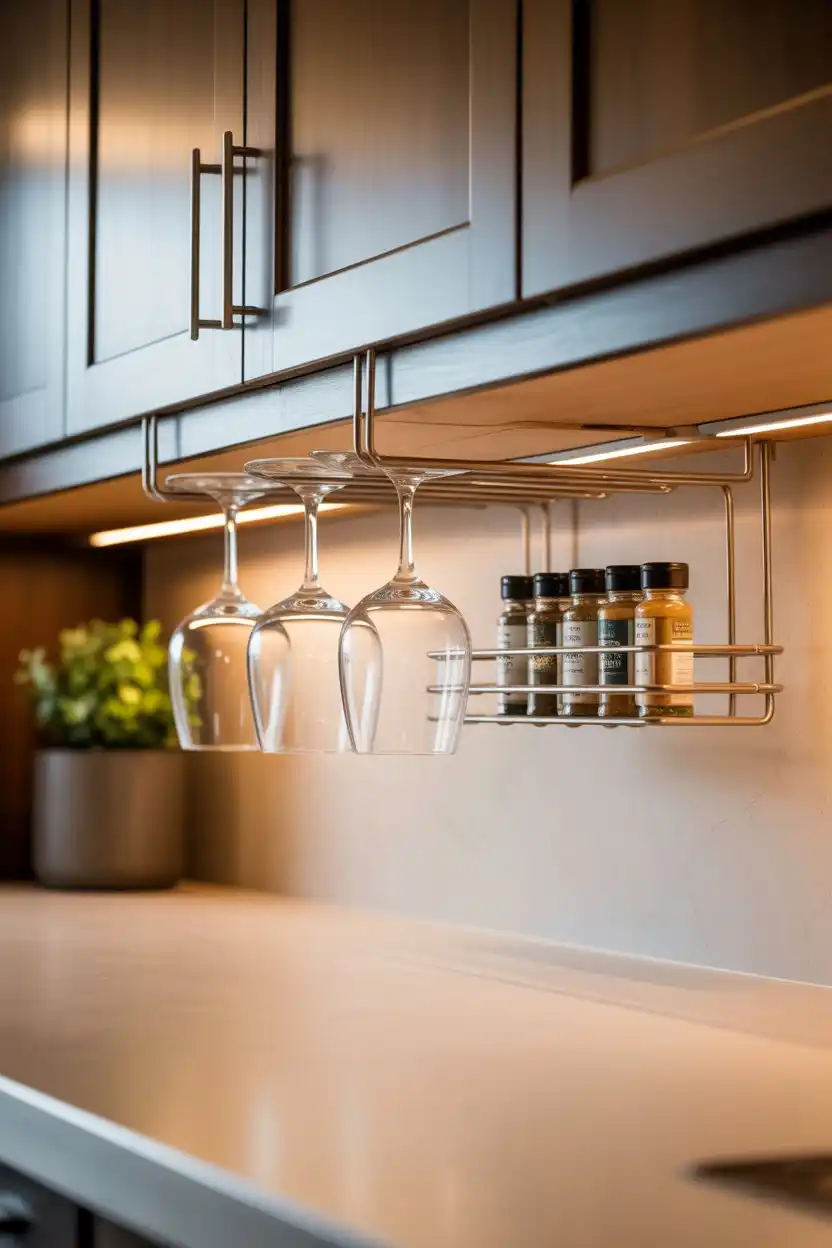 Under-Cabinet Storage Racks