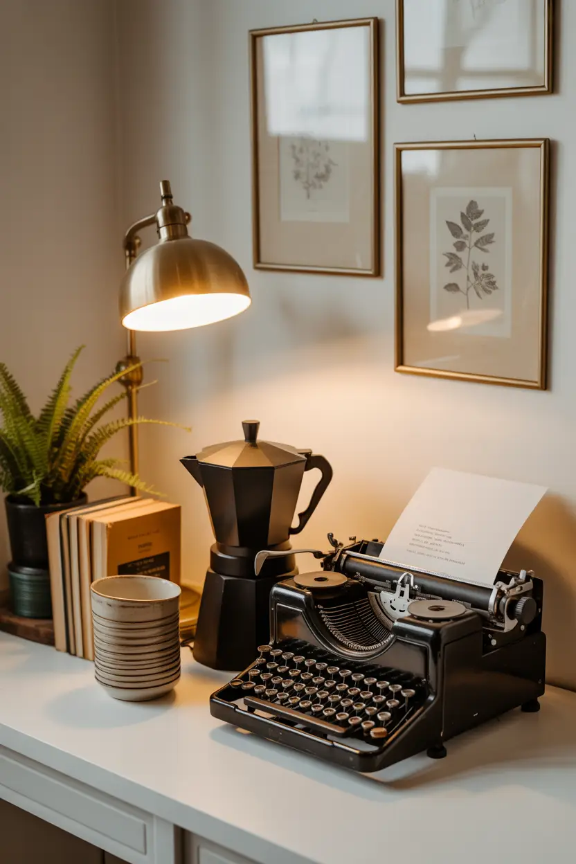 Vintage Coffee Bar Ideas 