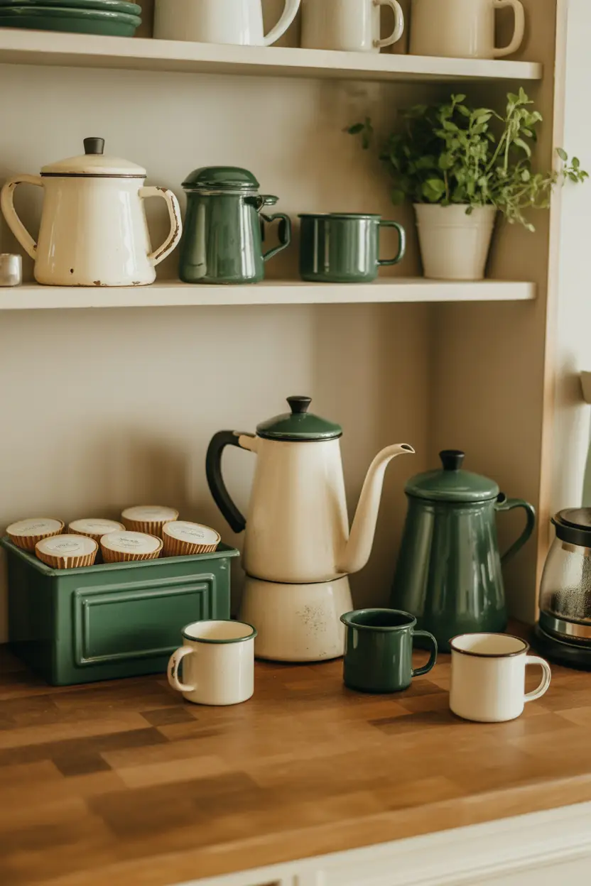 Vintage Coffee Bar Ideas 