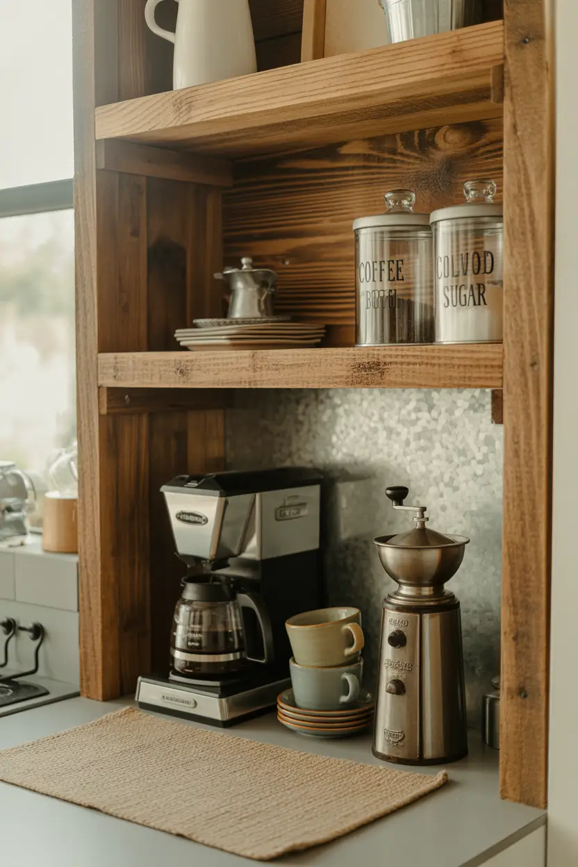 Vintage Coffee Bar Ideas 